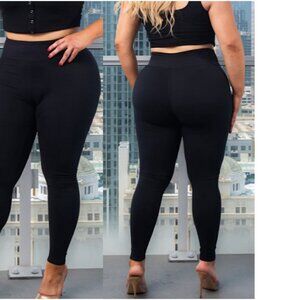 Plus Size Tummy Control Wide Waistband One size yoga pant Active Leggings Y2K
